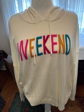 Rachel Zoe Ivory Knit Top with Brand Tag NWT - 2X